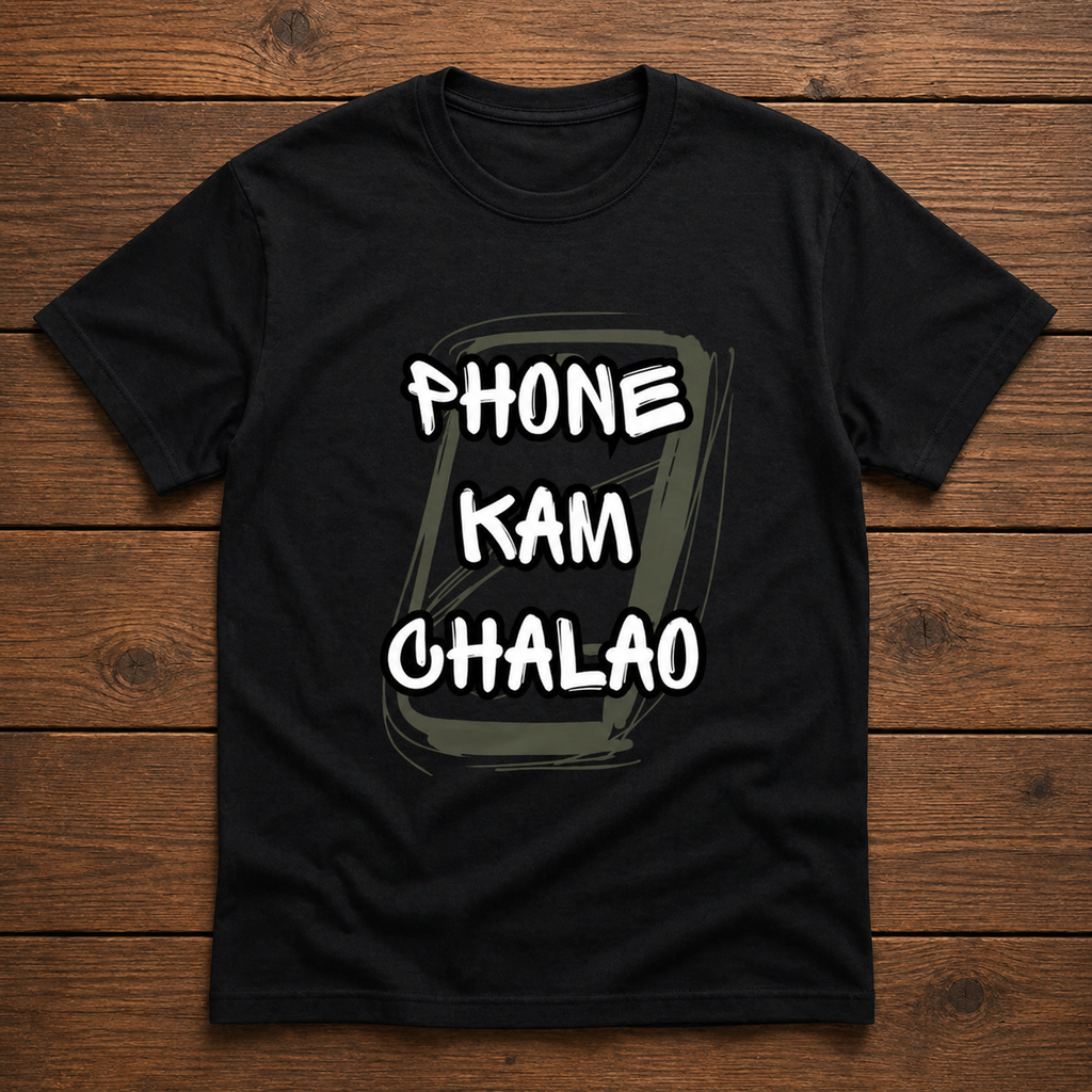 Phone Kam Chalao 😂 | Indian Mom Tee