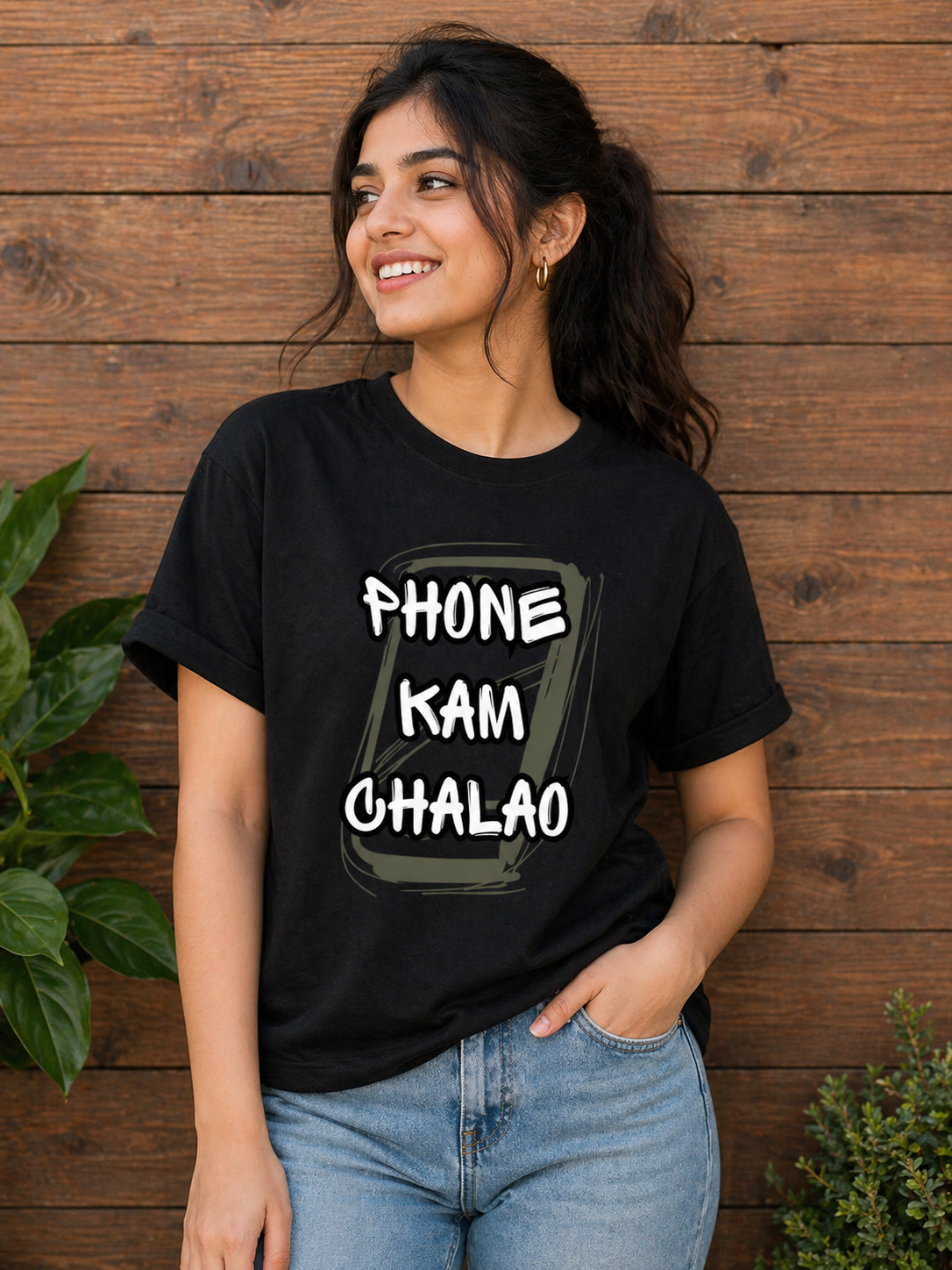 Phone Kam Chalao 😂 | Indian Mom Tee