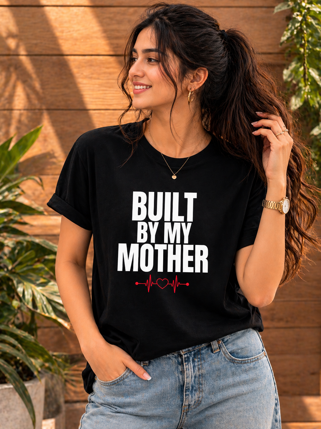 Built By My Mother ❤️ | Statement Tee