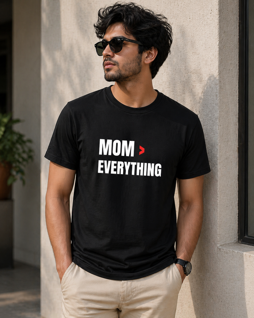Mom Comes First ❤️ | Gift Tee