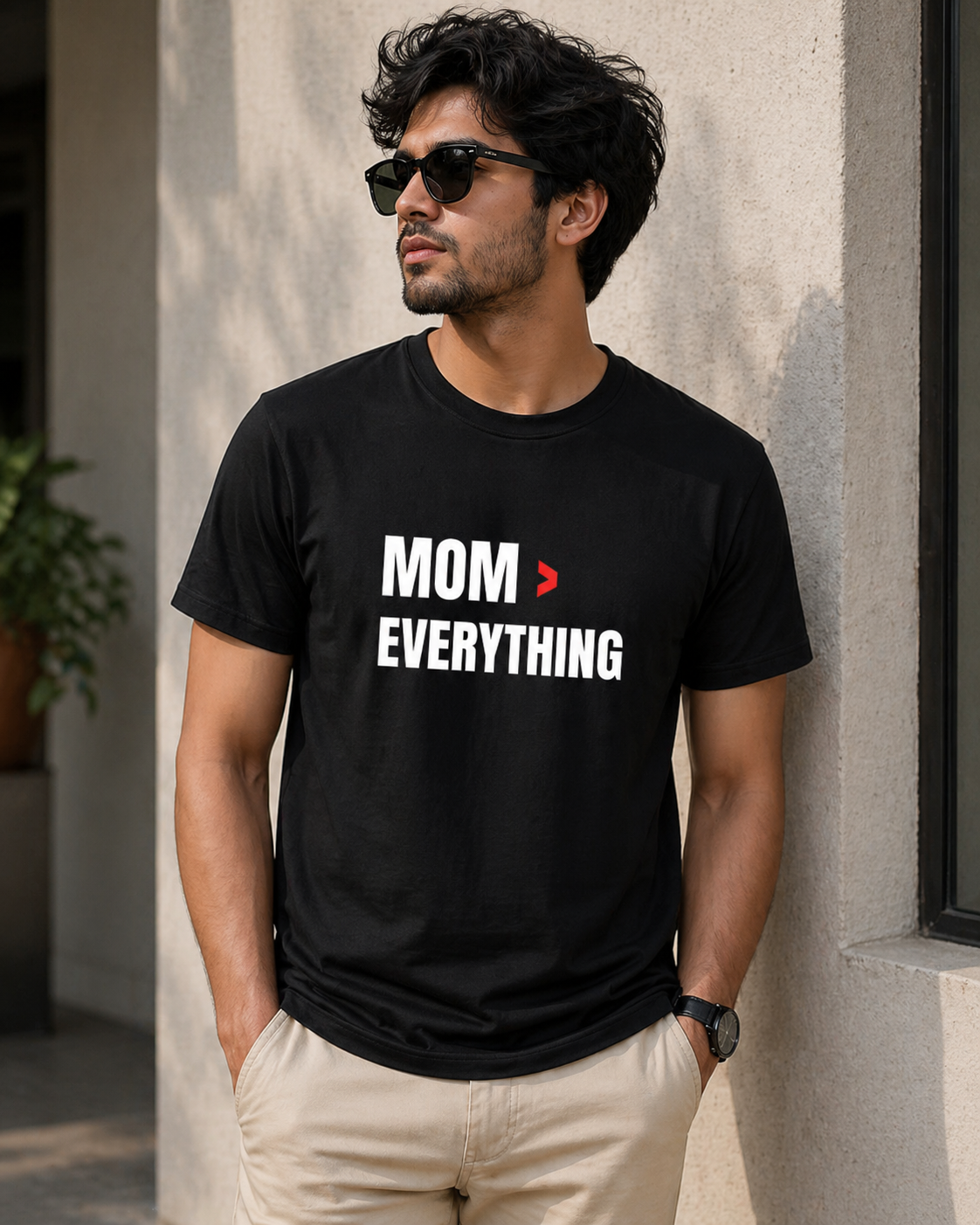 Mom Comes First ❤️ | Gift Tee