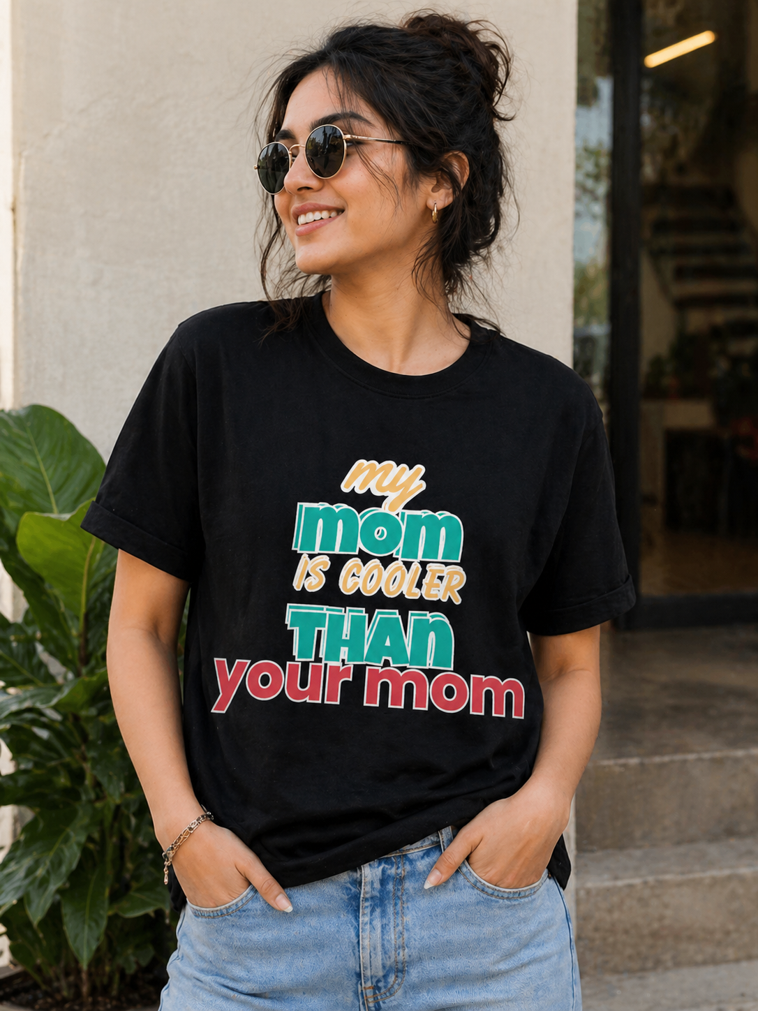 My Mom Is Cooler 😎 | Fun Gift Tee