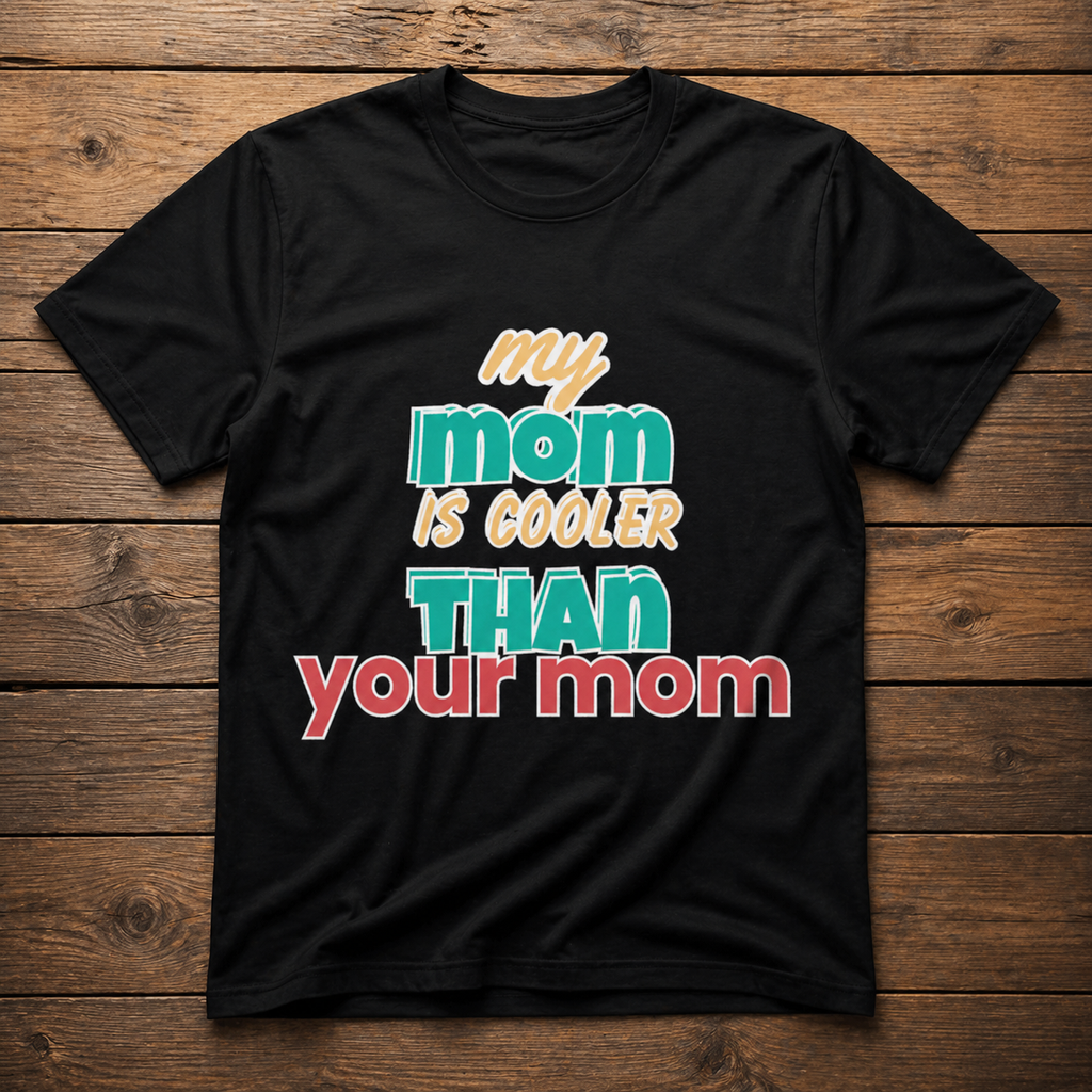 My Mom Is Cooler 😎 | Fun Gift Tee