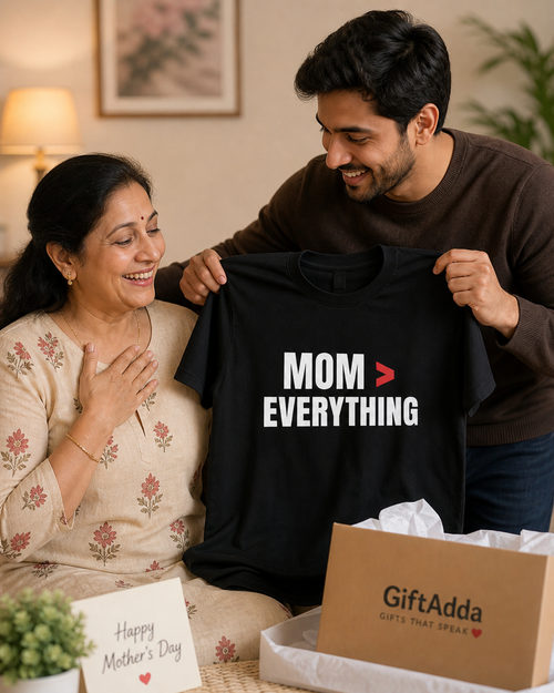 Mom Comes First ❤️ | Gift Tee