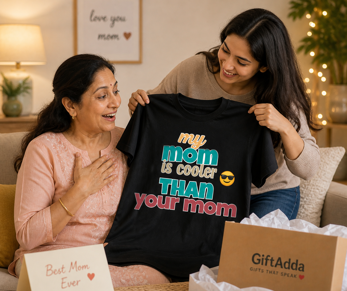 My Mom Is Cooler 😎 | Fun Gift Tee